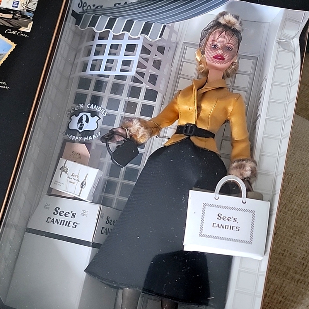 See's Candies Collectible Doll with Accessories